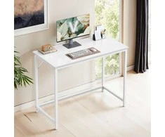 Songmics Rašomasis stalas industrinio dizaino 100x50x76 cm