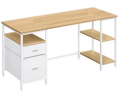 Songmics Kompiuterinis stalas 160 × 60 × 76 cm