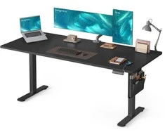 Songmics Elektrinis reguliuojamas rašomasis stalas 180 x 80 cm