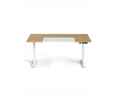 Songmics Elektrinis aukščio reguliuojamas stalas 70 x 160 x (72-120) cm