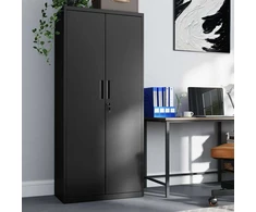 Songmics Sandėliavimo spinta plieninė 40x80x180 cm