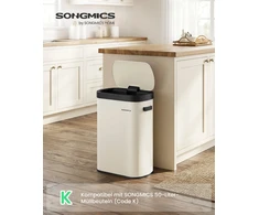 Songmics Šiukšliadėžė 50 l