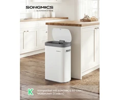 Songmics Šiukšliadėžė 50 l