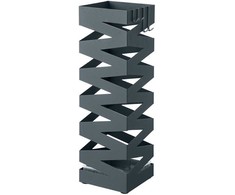 Songmics Skėčių stovas, 15,5x15,5x49 cm, pilka