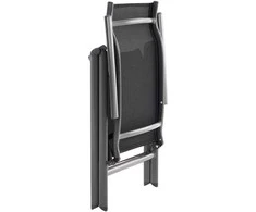 Songmics Sodo kėdė, 56x70x106 cm, juoda