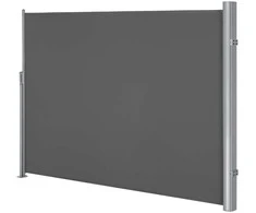 Songmics Šoninė markizė 160 × 300 cm antracito spalvos