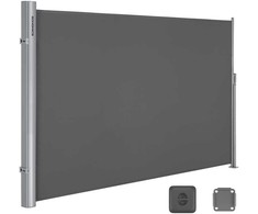 Songmics Šoninė markizė, 160x300 cm, pilka