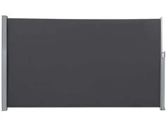 Songmics Šoninė markizė, 180x400 cm, pilka