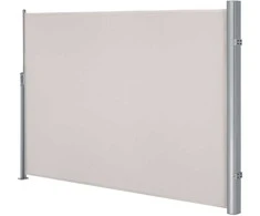 Songmics Šoninė markizė 200 × 350 cm, smėlio spalvos