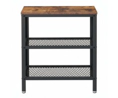 Songmics Kavos staliukas VASAGLE 60x30x60 cm rudas