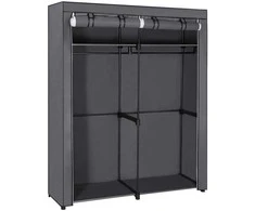 Songmics Spinta, 140x43x174 cm, Pilka
