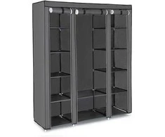 Songmics Spinta, 150x45x175 cm, Pilka
