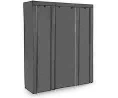 Songmics Spinta, 150x45x175 cm, Pilka