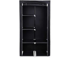 Songmics Spinta, 88x45x168 cm, Juoda