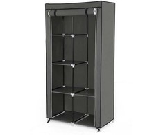 Songmics Spinta, 88x45x168 cm, Pilka