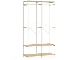 Songmics Spinta, 94.5x40x180 cm, Smėlio