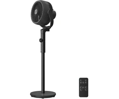 Songmics Stalinis ventiliatorius 23,8x35,4x111,7 cm Juodas Reguliuojamas