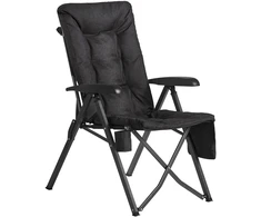 Songmics Kempingo kėdė, reguliuojamas atlošas 95°–150°, 6 cm paminkštinimas