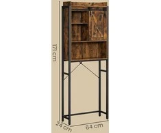 Songmics Lentyna VASAGLE 64 x 24 x 171 cm
