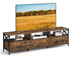 TV staliukas Songmics TV spintelė su stalčiais 178x40x50 cm