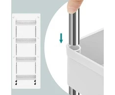Mobilus vežimėlis SONGMICS 4 lygių 40x13.5x86 cm