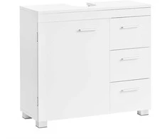 Songmics Vonios spintelė 70x30x63,8 cm Balta