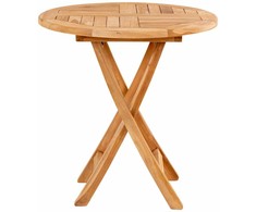 House Nordic Aps Sulankstomas stalas Toledo 70 cm iš tikmedžio