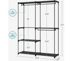 Songmics Offener Kleiderschrank