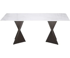 Stalas, Modig, 180 cm, Baltas