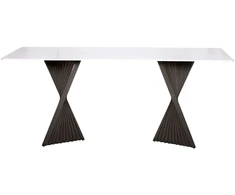 Stalas, Modig, 180 cm, Baltas