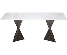 Stalas, Modig, 180 cm, Baltas