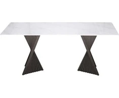 Stalas, Modig, 180 cm, Baltas