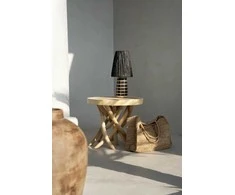Bazaar Stalo lampa, Naxos, 0,25x0,25x0,56 m, Juoda