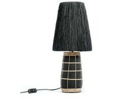 Bazaar Stalo lampa, Naxos, 0,25x0,25x0,56 m, Juoda