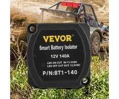 Vevor Automatinis dvigubas akumuliatoriaus izoliatorius 140A