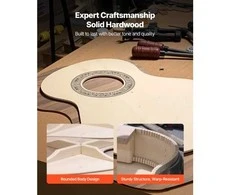 Vevor Klasikinė gitara 780 mm, pradedančiųjų rinkinys