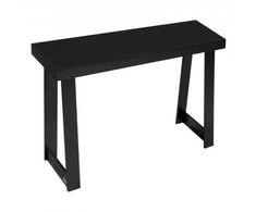Vevor 118 cm moderna konsolė juoda