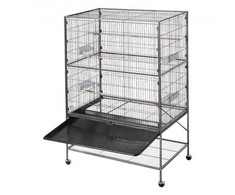 Vevor Paukščių narvas 930 x 580 x 1510 mm su lygiu stogu