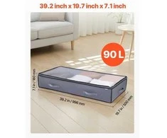 Lova Vevor Lovos tinklų krepšiai su dangčiais 90L, 6 vnt.