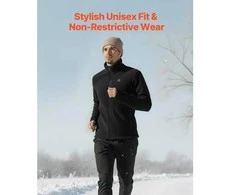 VEVOR Vyriška šildoma vilnos striukė