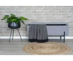 Nežinomas Hallway bench Watford. light pilka. 36.5x95x46cm