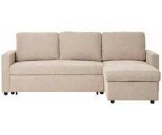 House Švilpaujamasis sofa-lova, Belfast, Tamsios smėlio spalvos