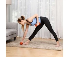 Songmics Hanteliai 2 x 1,5kg oranžinės spalvos