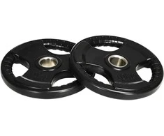 Sportnow Štangos svorių rinkinys, 2 vnt., "Tri-Grip", 2 x 10 kg, 5 cm