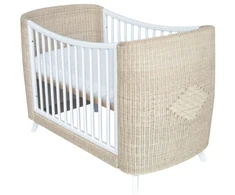 Theobebe Coquillage Transformuojama lova 60 x 120 – Balta, kreminė