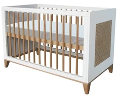 Theobebe Nami Transformuojama lova 60 x 120 – Balta, kreminė
