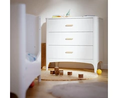 Theobebe NEREE didelė komoda 88.8 cm - Balta