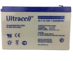 Toycars Baterija, Ultracell 12 voltų 7Ah, 15x6.5x9.5 cm