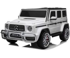 Toycars Baterijomis varomas automobilis, Mercedes G63 AMG, 143x82x64 cm, Baltas
