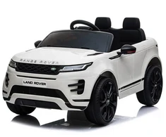 Toycars Baterijomis varomas automobilis, Range Rover Evoque, 108x67x52 cm, Balta